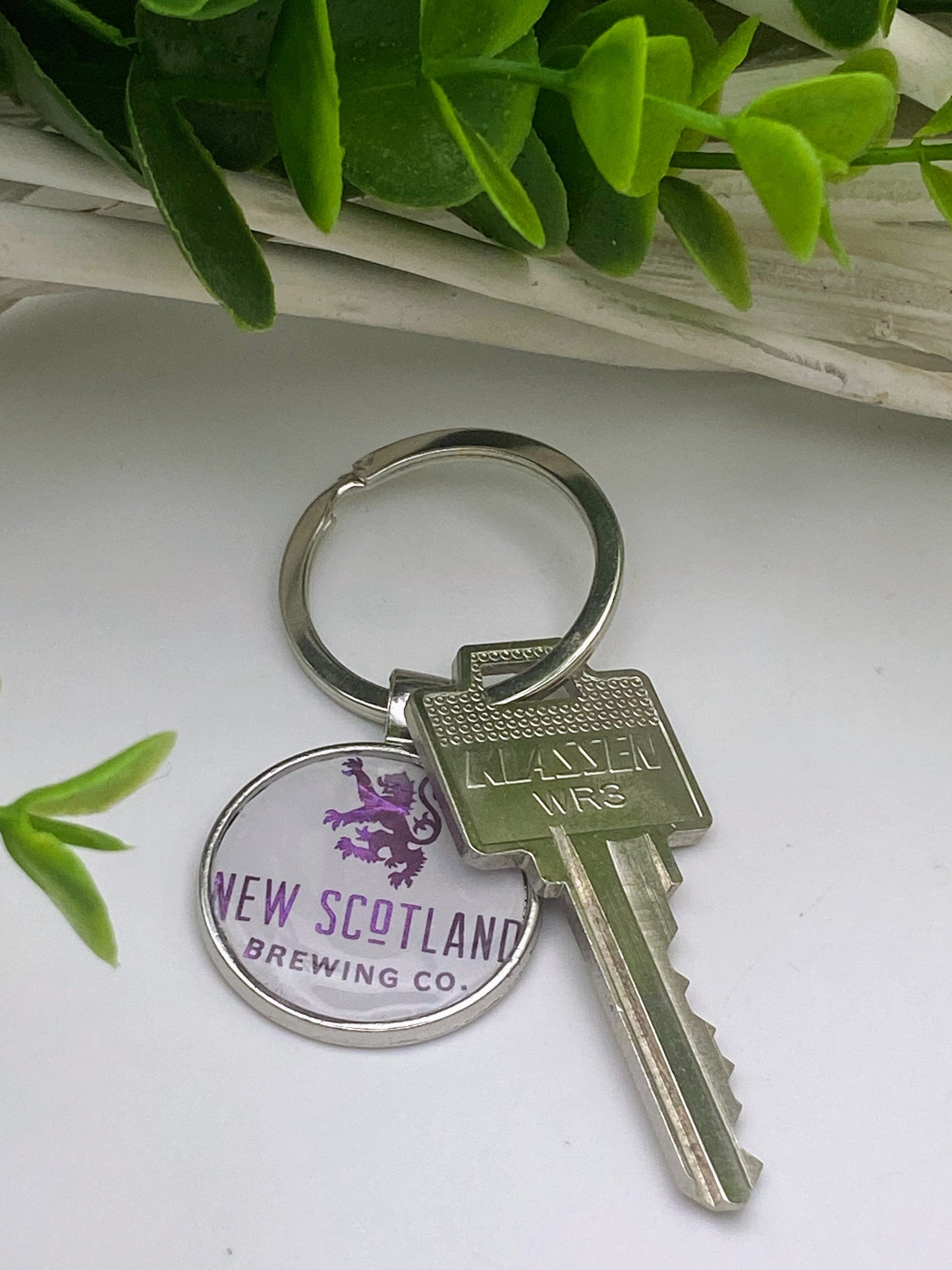 New Scotland Brewing Keychain