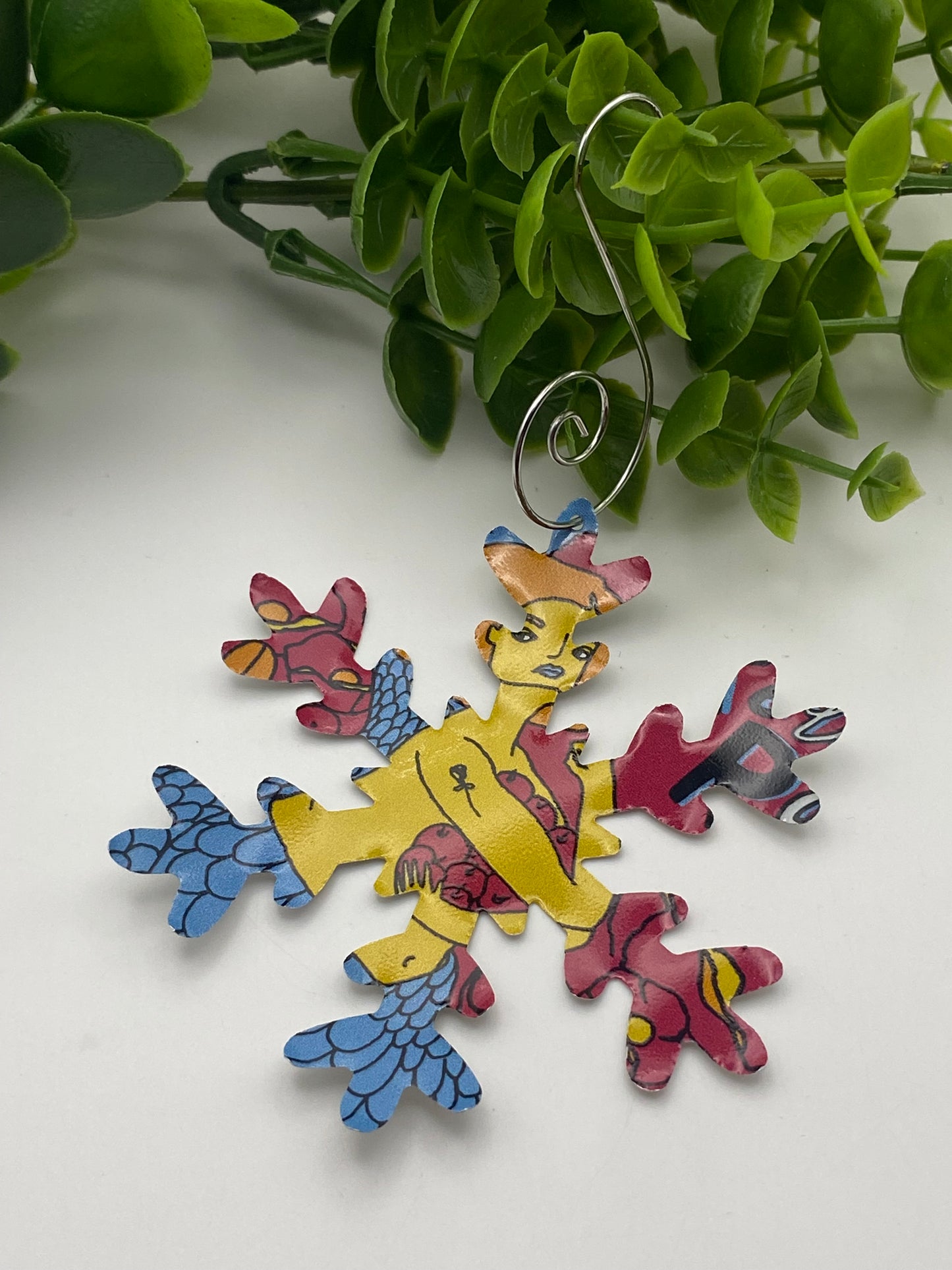 Beverage Flake Tree Ornament