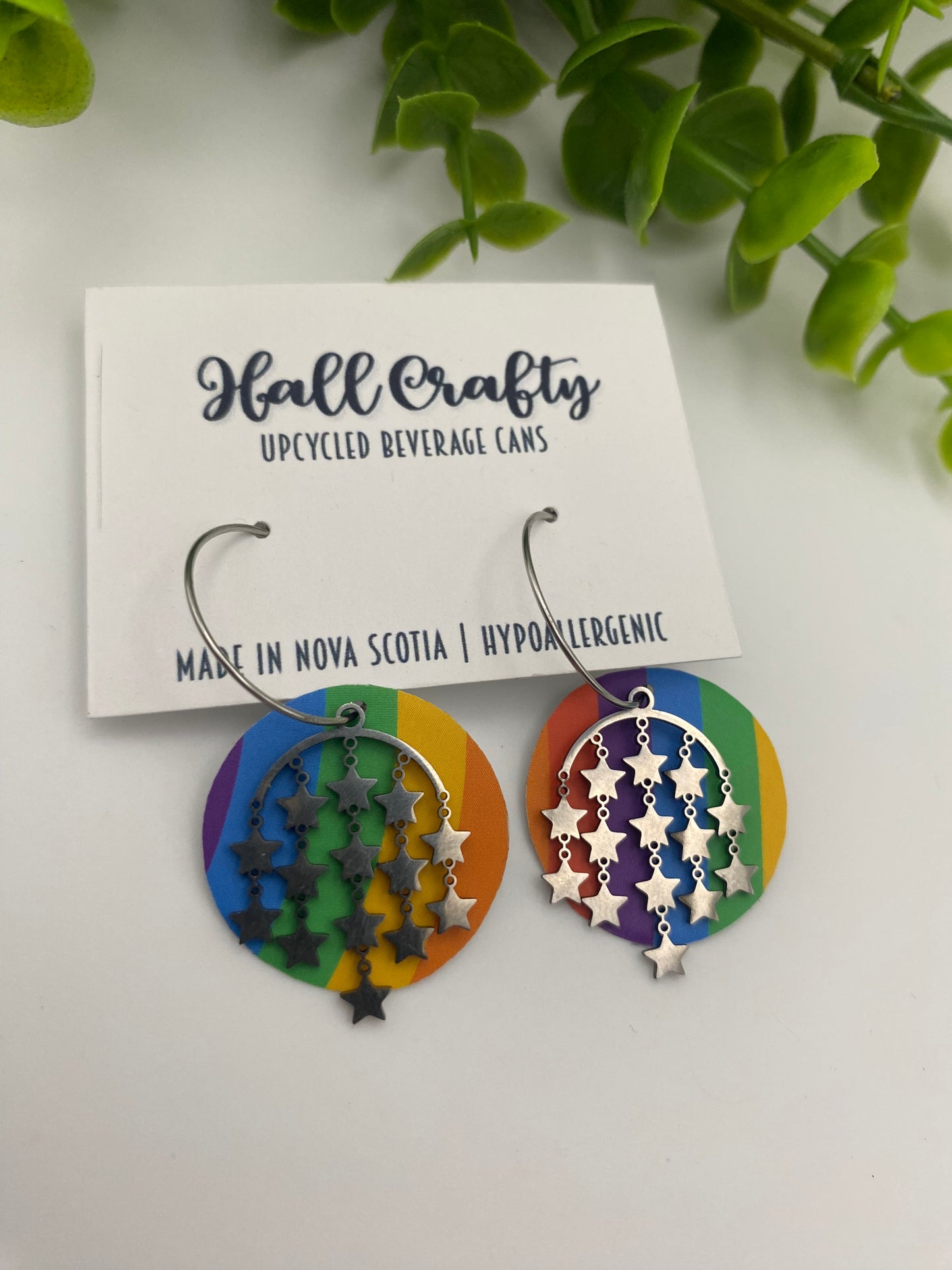 Rainbow Sky Dangles