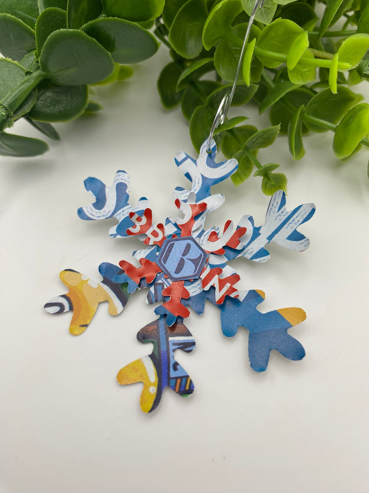 Beverage Flake Tree Ornament