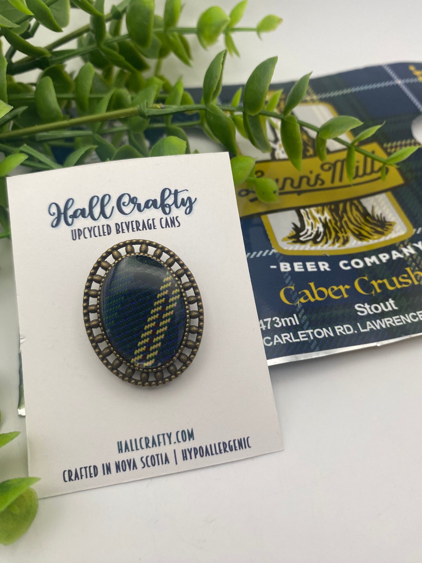 Tartan Brooch