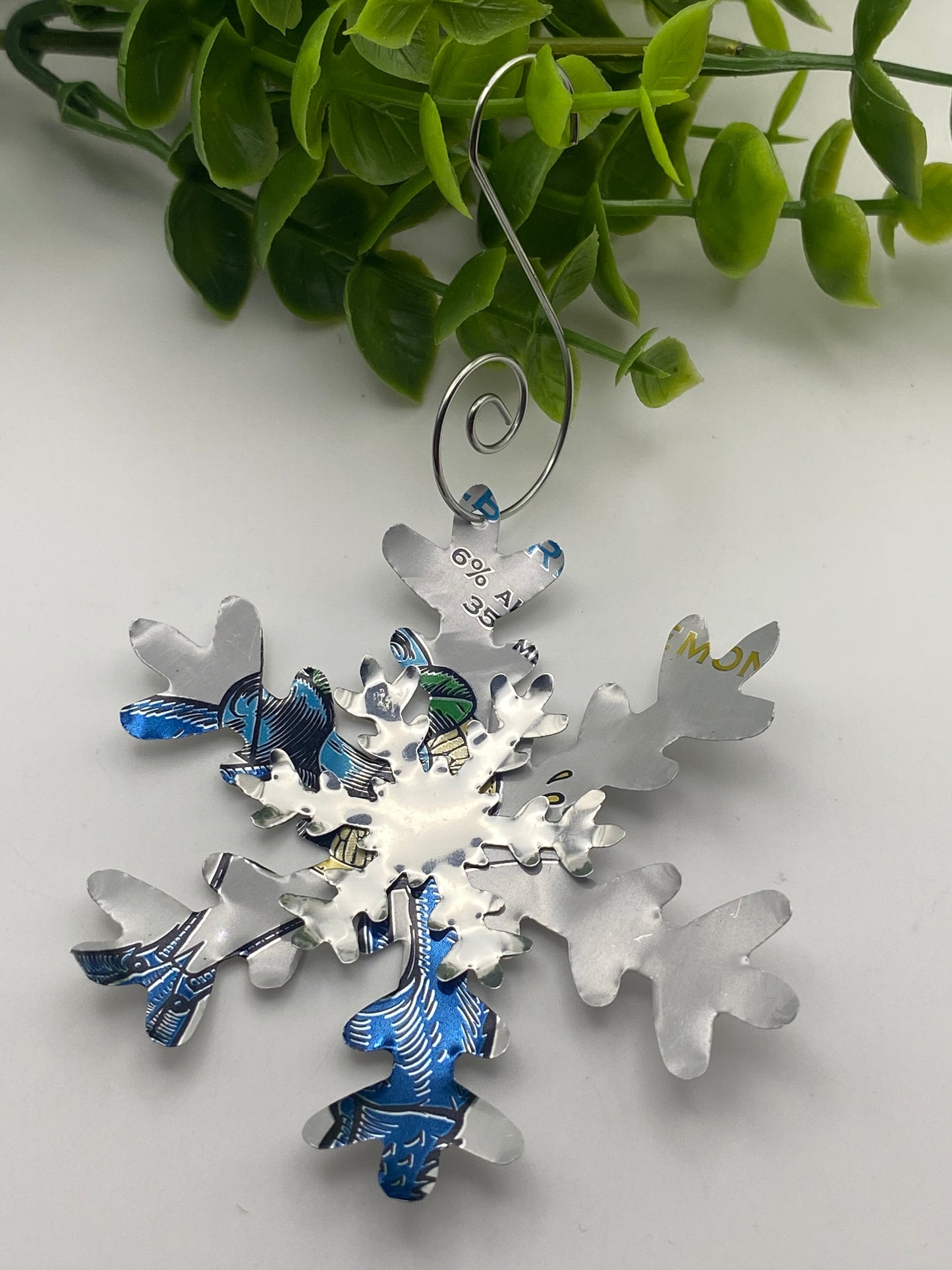 Beverage Flake Tree Ornament