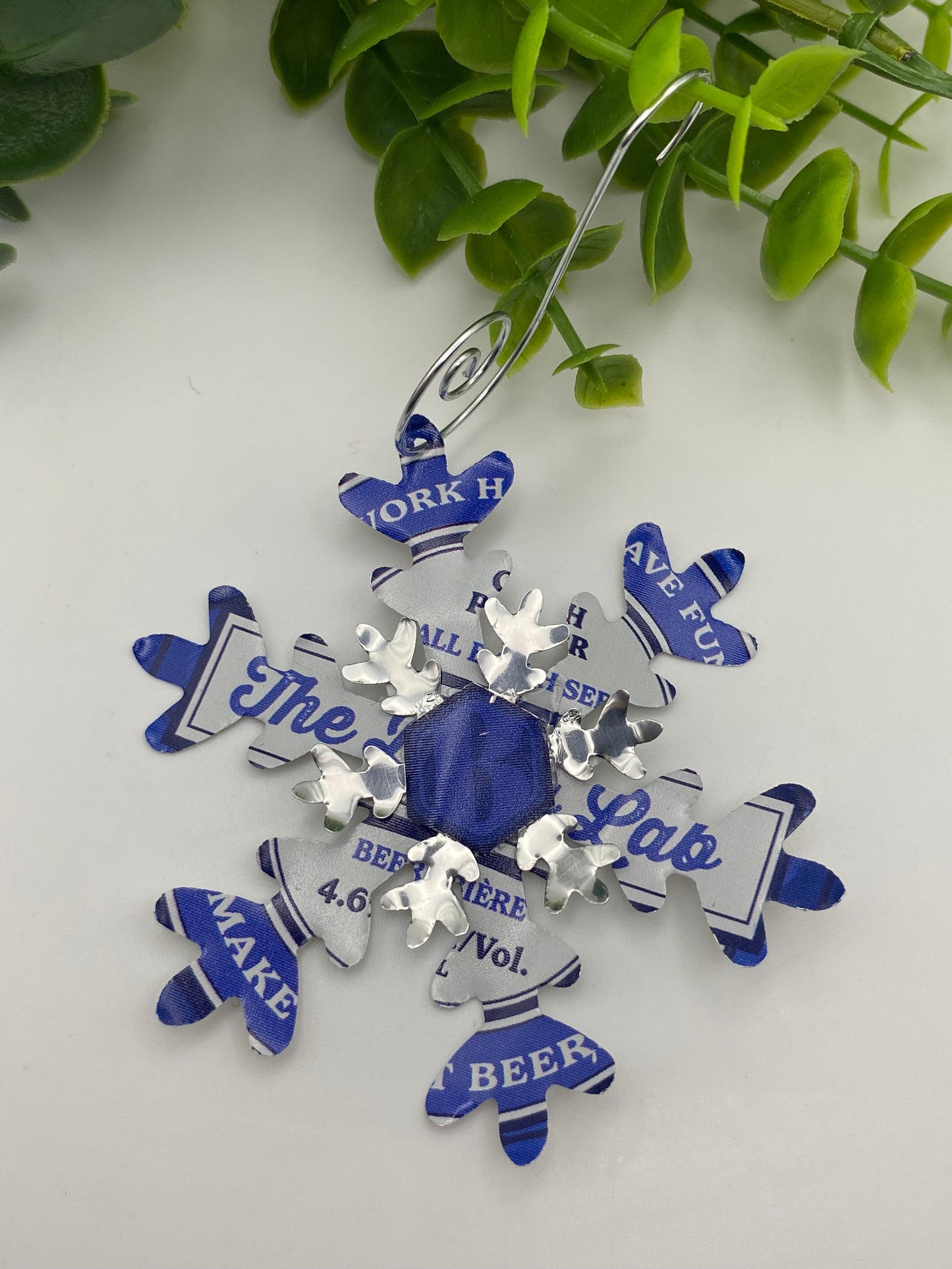 Beverage Flake Tree Ornament