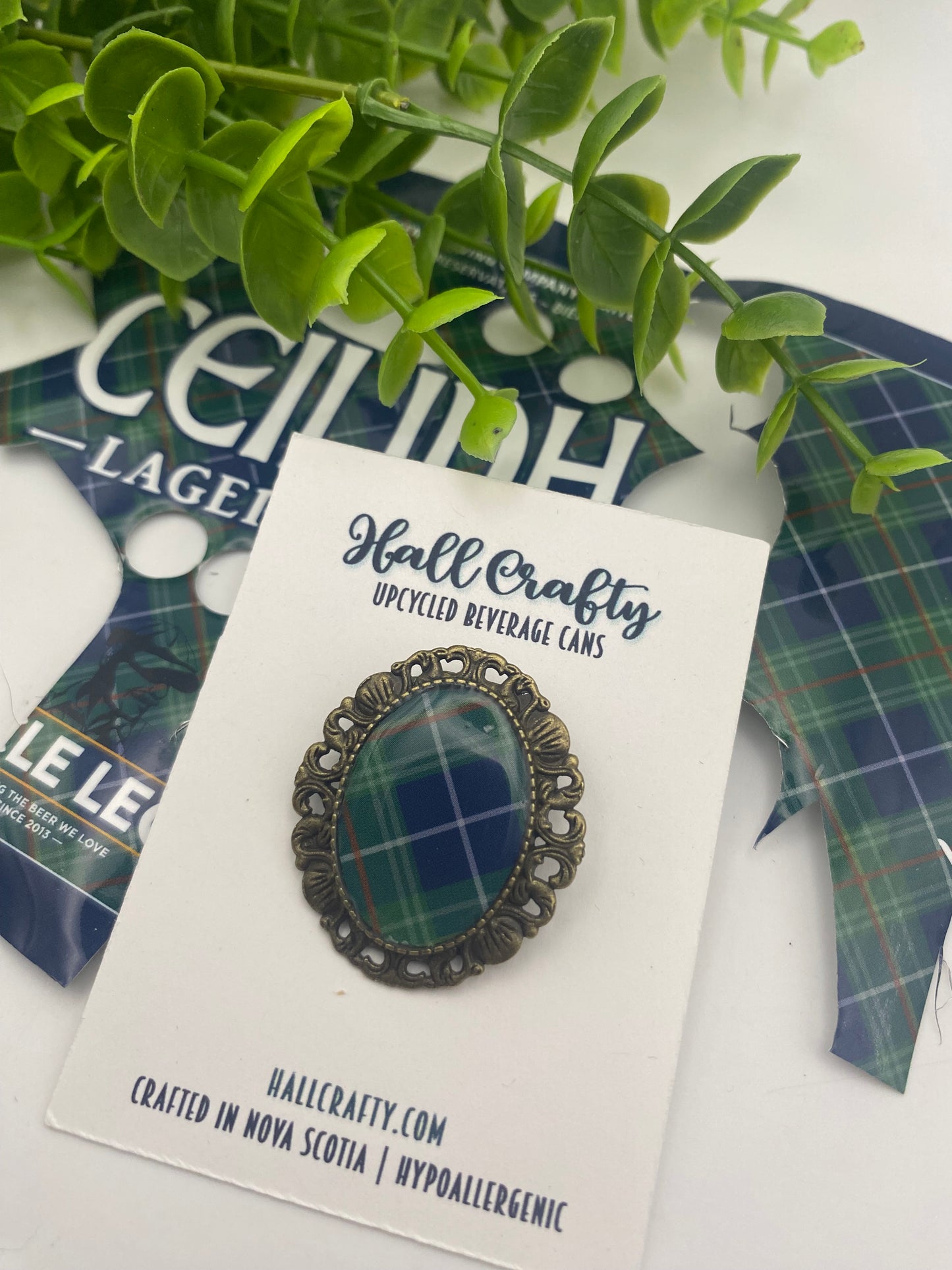 Tartan Brooch