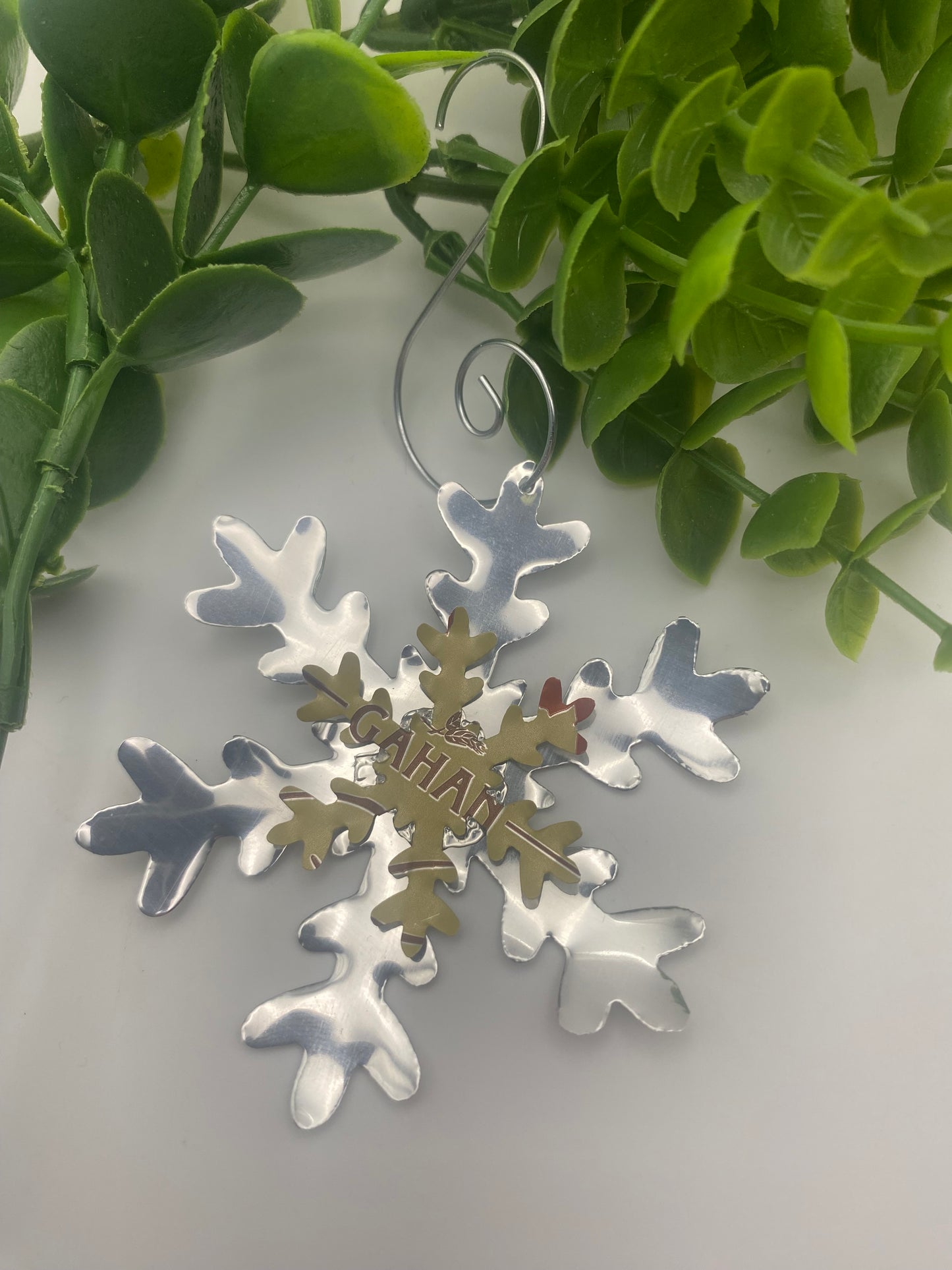 Beverage Flake Tree Ornament