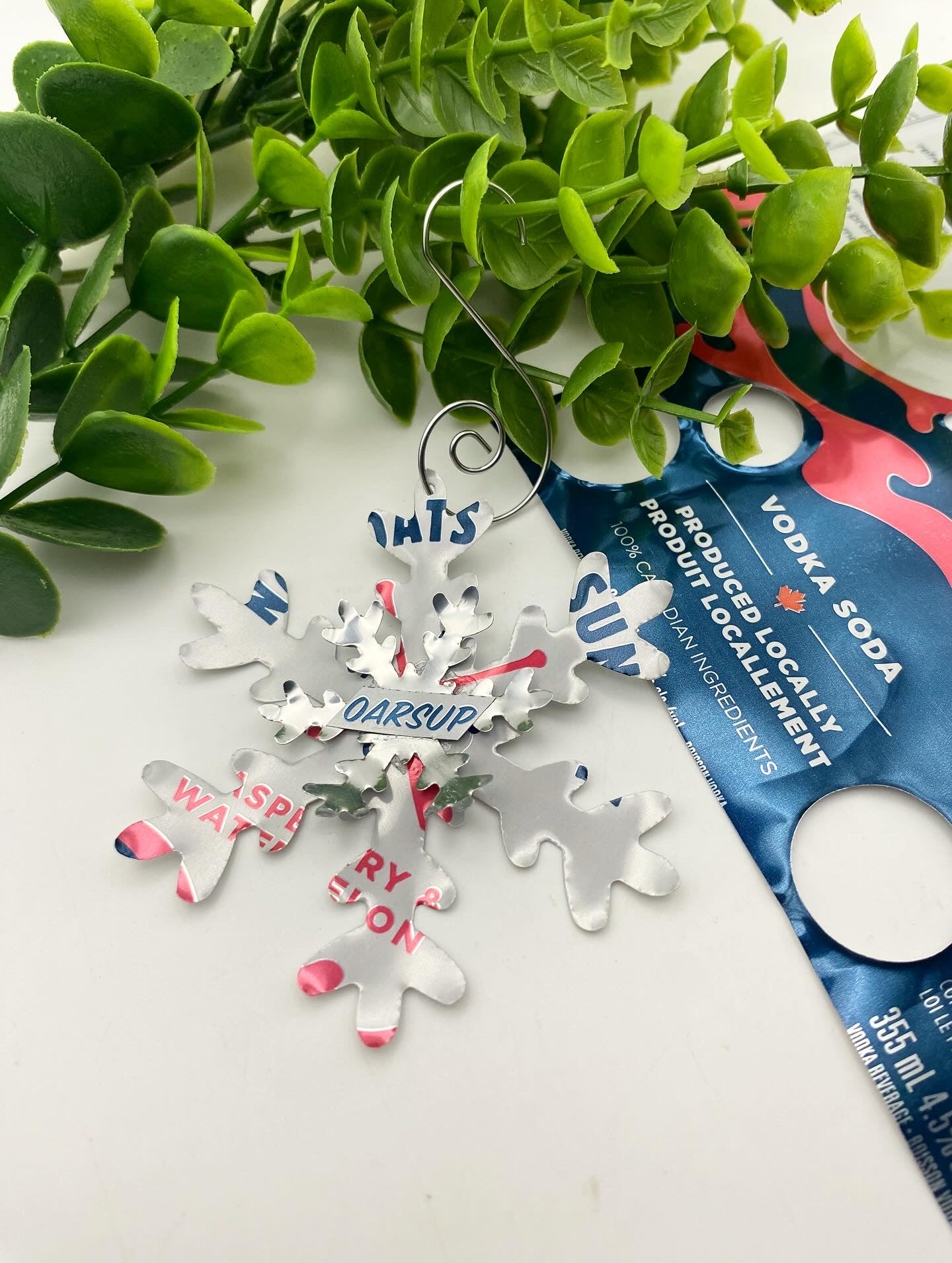 Beverage Flake Tree Ornament