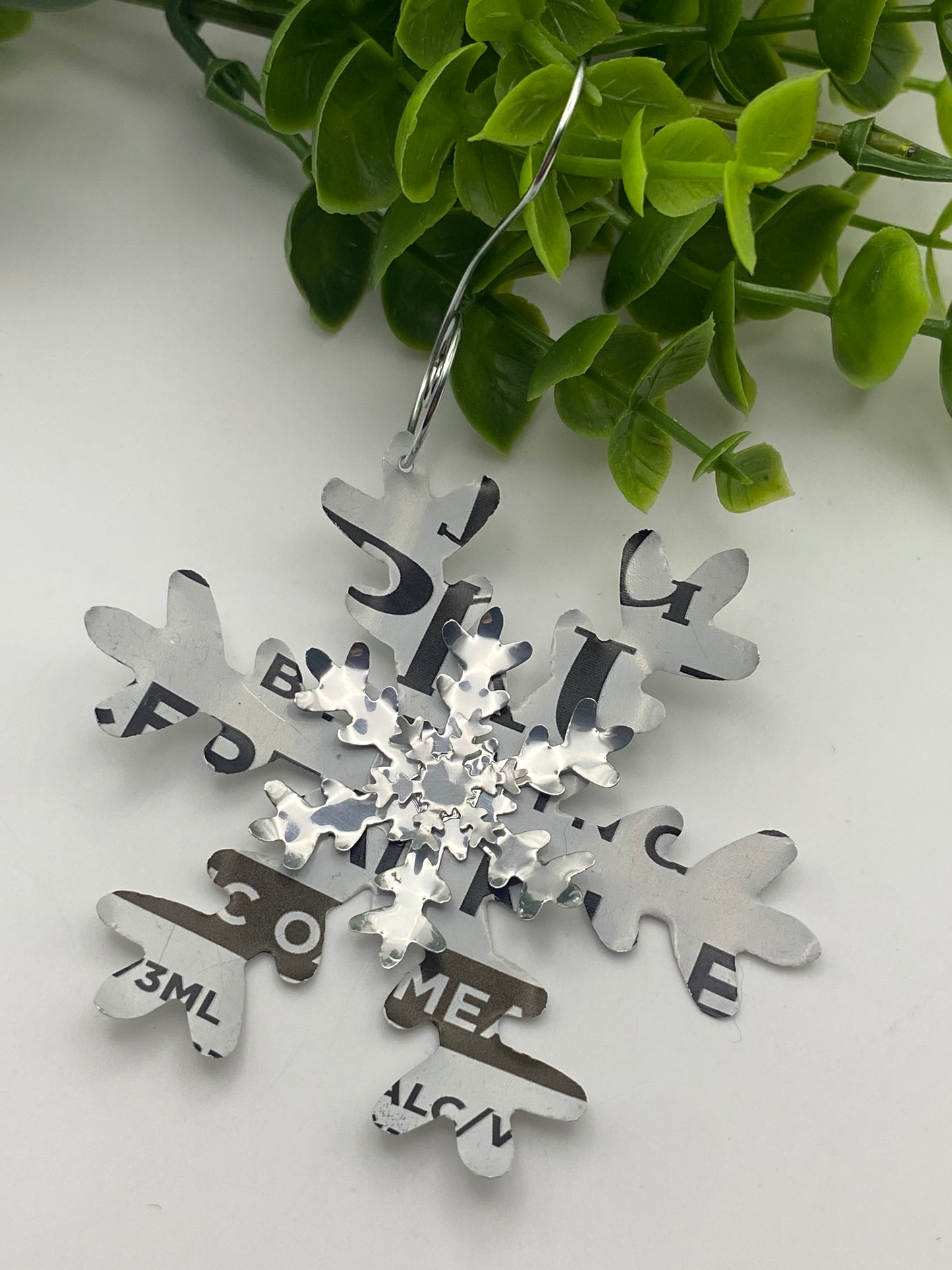 Beverage Flake Tree Ornament