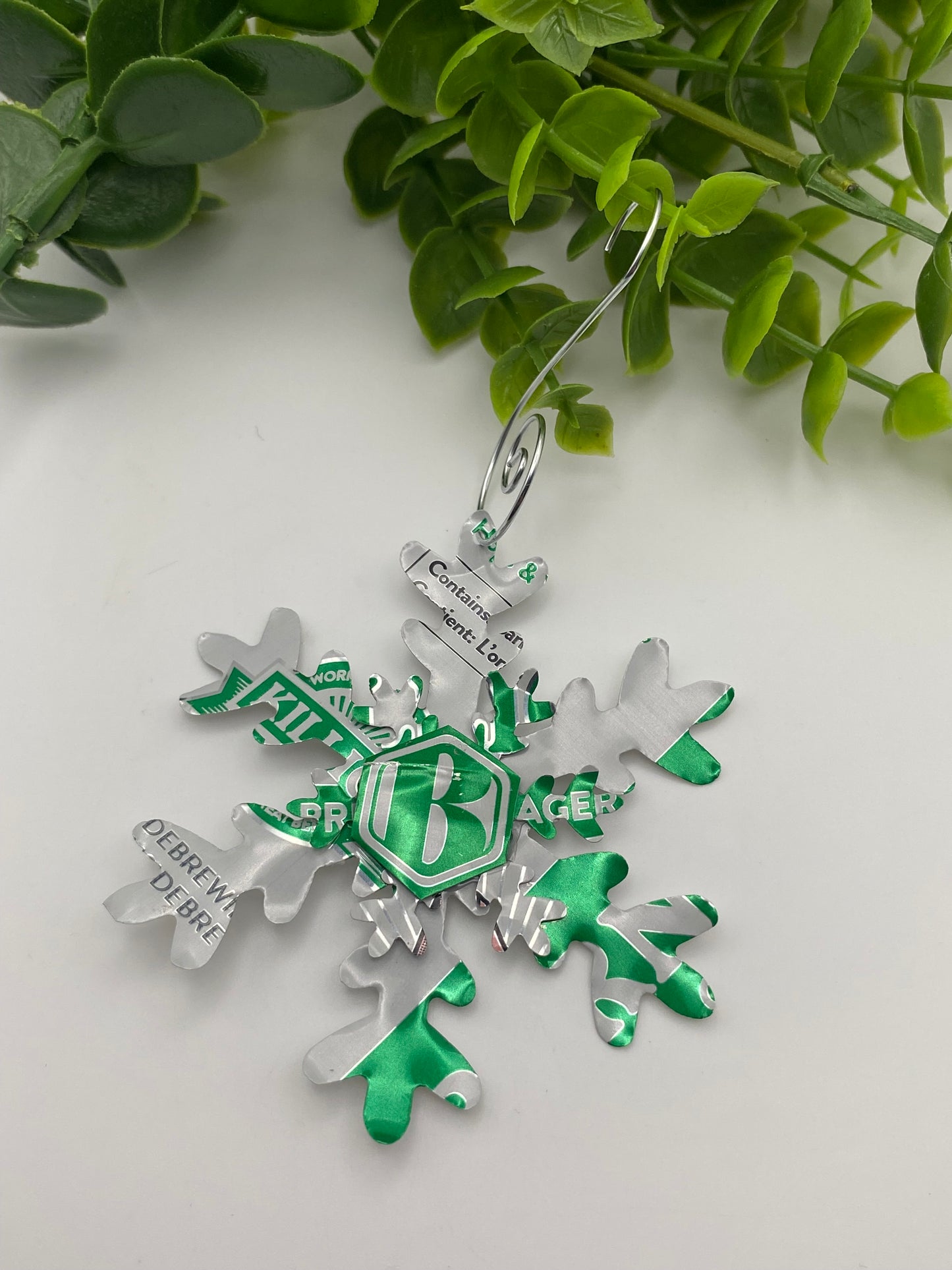 Beverage Flake Tree Ornament