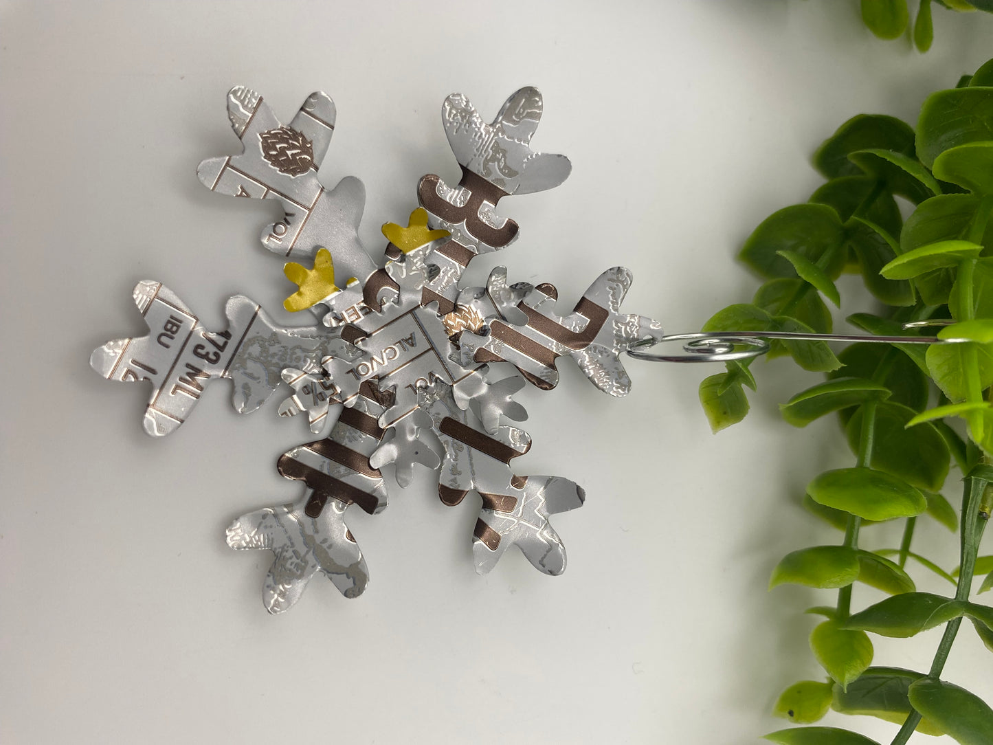 Beverage Flake Tree Ornament