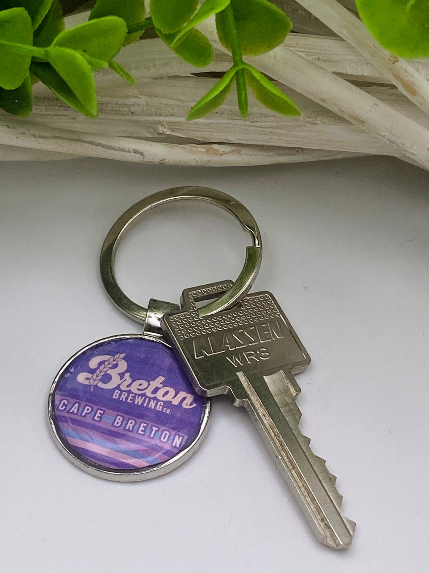 Breton Brewing Keychain