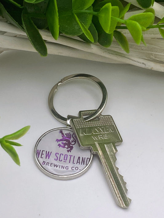 New Scotland Brewing Keychain